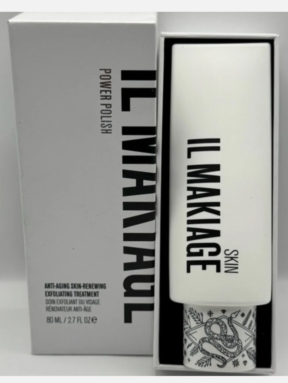 IL MAKIAGE Anti- Aging Skin Renewing Exfoliating Treatment Power Polish NIB